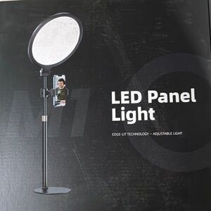 LED Panel Light with Adjustable Stand